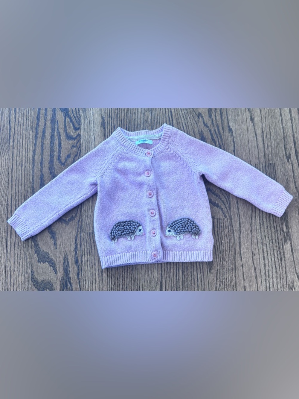 Baby Boden Hedgehog Cardigan Sweater (18-24 months)